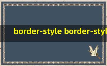 border-style border-style-dotted